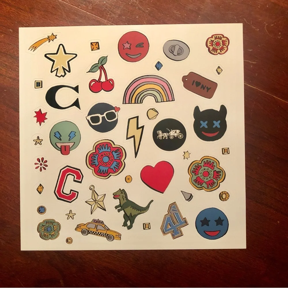 Coach Coloring Book “Color me Coach” with Pencils and Stickers - Picture 4 of 6